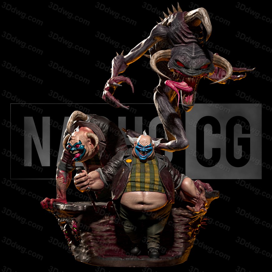 Nacho CG 再生侠 小丑-P站图纸收藏馆