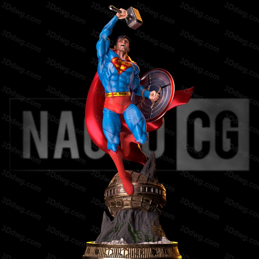 Nacho CG DC漫画 超人-P站图纸收藏馆