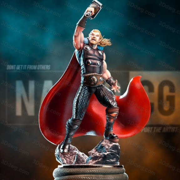 Nacho CG 漫威 复联 雷神托尔-P站图纸收藏馆