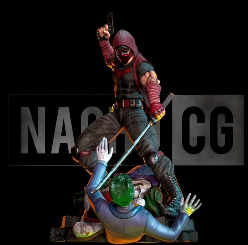 Nacho CG DC漫画 红头罩和小丑-P站图纸收藏馆