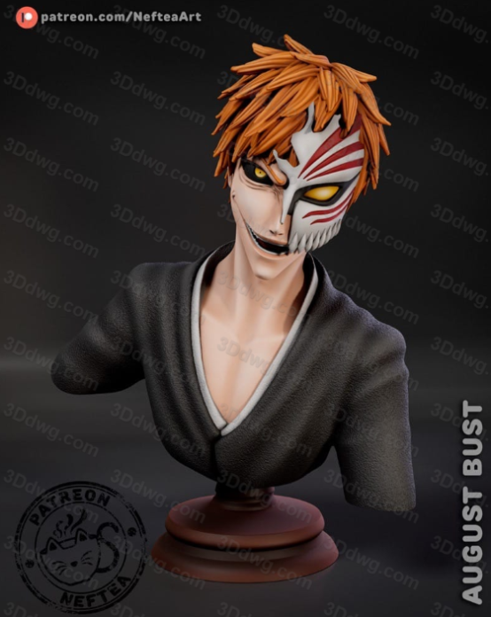 Neftea 死神 黑崎一护-P站图纸收藏馆