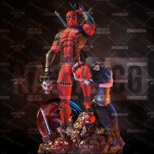 Nacho CG 死侍屠杀漫威宇宙-P站图纸收藏馆