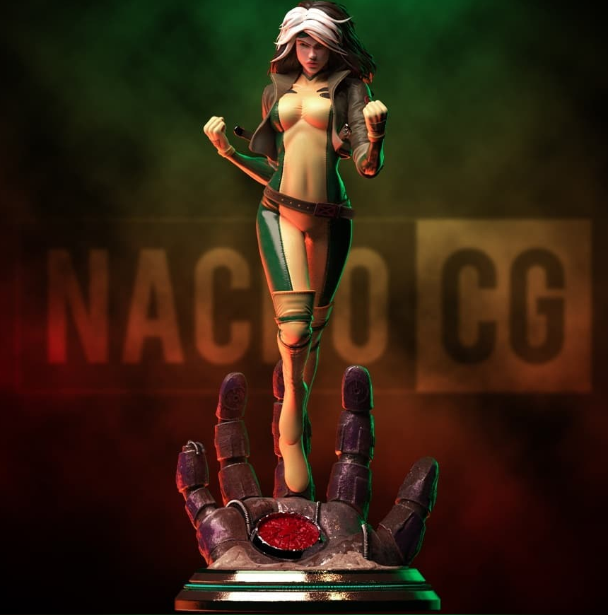 Nacho CG 漫威 X战警 罗莎女-P站图纸收藏馆