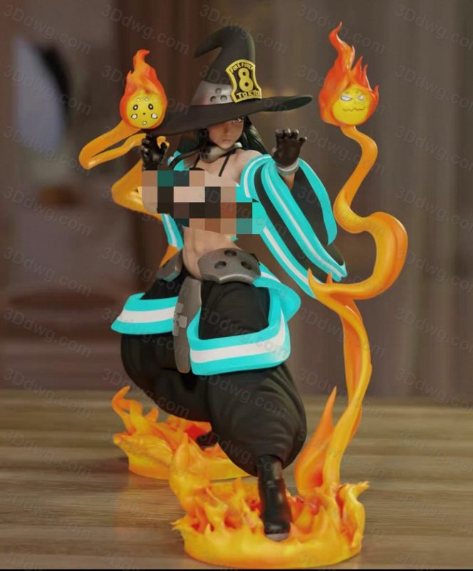 Momoji 炎炎消防队 茉希尾濑-P站图纸收藏馆