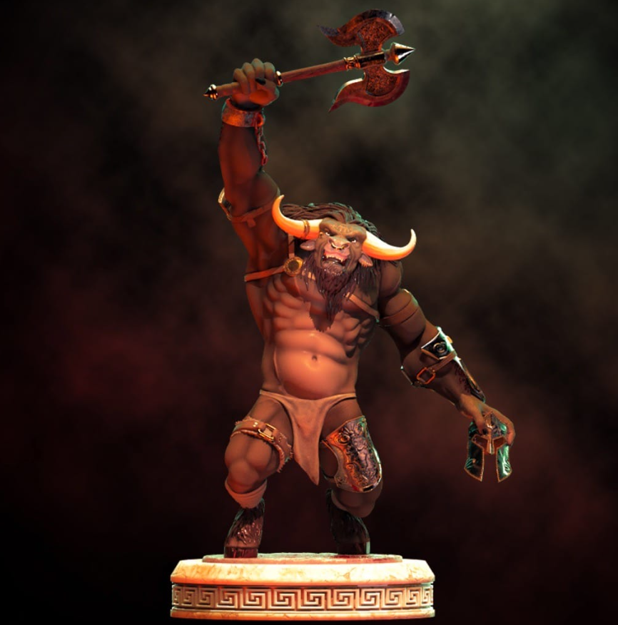 Nacho CG 弥诺陶洛斯-P站图纸收藏馆