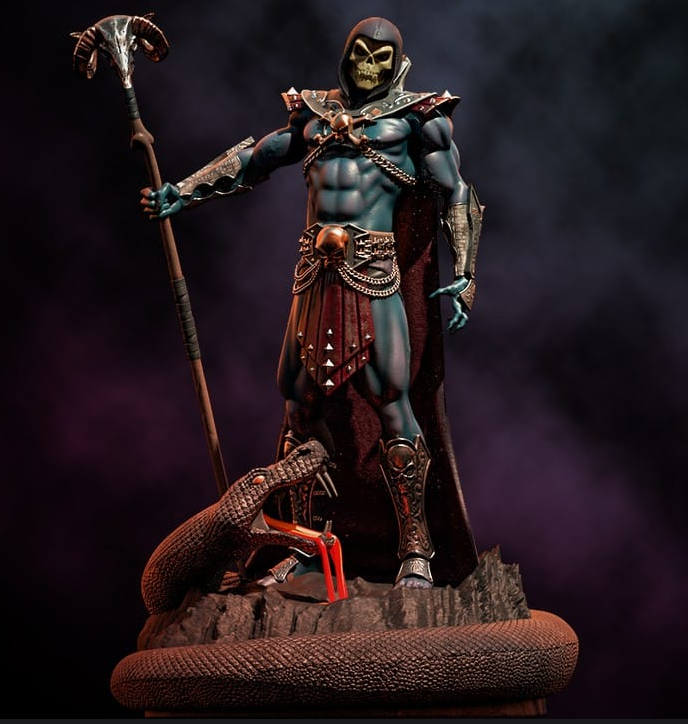 Nacho CG 宇宙的巨人希曼 骷髅王-P站图纸收藏馆