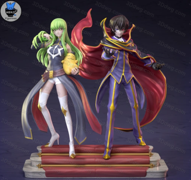 Neko 反叛的鲁鲁修 鲁鲁修和C.C-P站图纸收藏馆