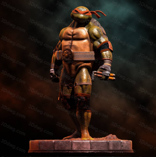 Nacho CG 忍者神龟-P站图纸收藏馆