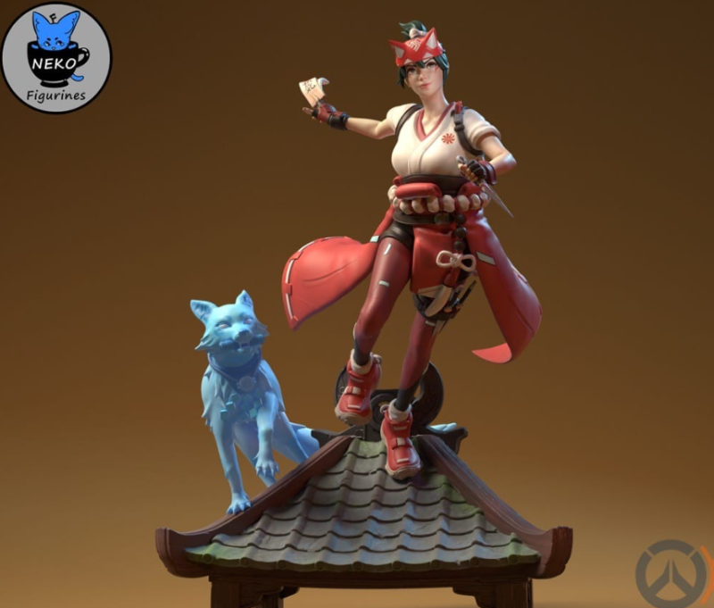 Neko 守望先锋 家守雾子-P站图纸收藏馆