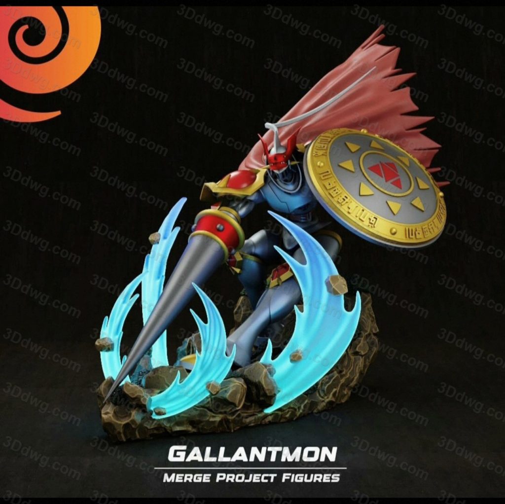 MPF 数码宝贝 公爵兽-P站图纸收藏馆