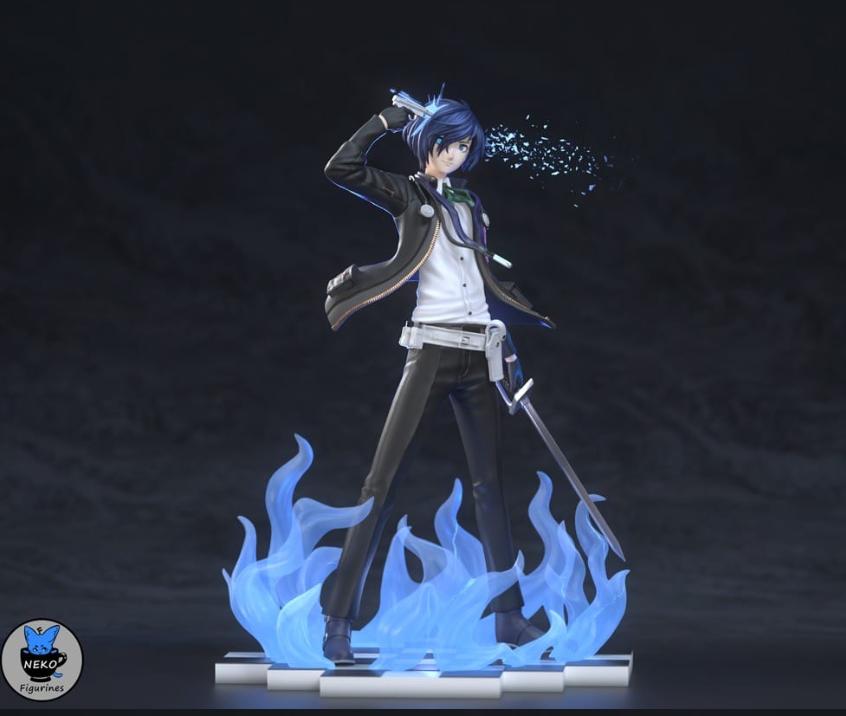 Neko 女神异闻录 结城理-P站图纸收藏馆