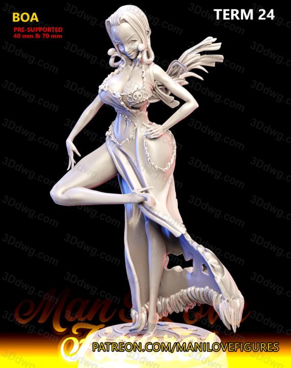 Man I Love 海贼王 波雅·汉库克-P站图纸收藏馆