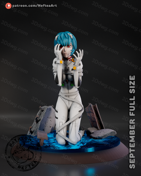 Neftea 新世纪福音战士 绫波丽-P站图纸收藏馆