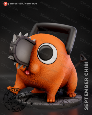 Neftea 电锯恶魔 啵奇塔-P站图纸收藏馆