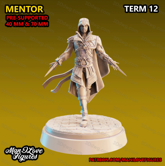 Man I Love 刺客信条 艾吉奥-P站图纸收藏馆