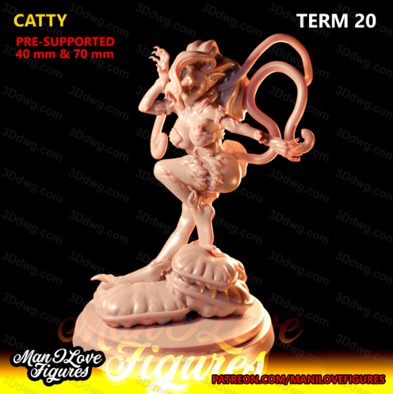 Man I Love 深红毒蛇菲莉茜亚-P站图纸收藏馆