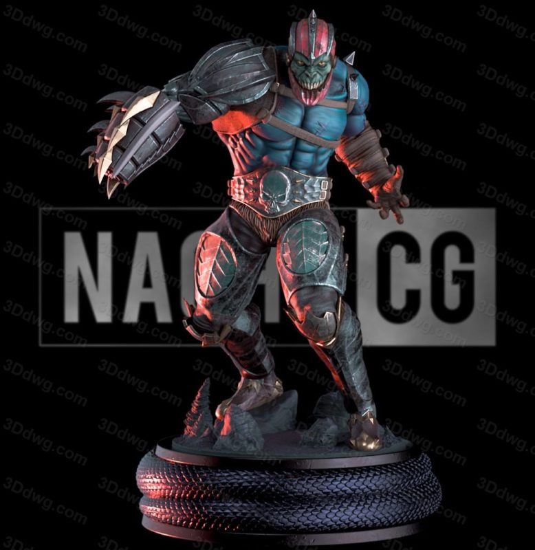 Nacho CG 宇宙的巨人希曼 铁嘴兵-P站图纸收藏馆