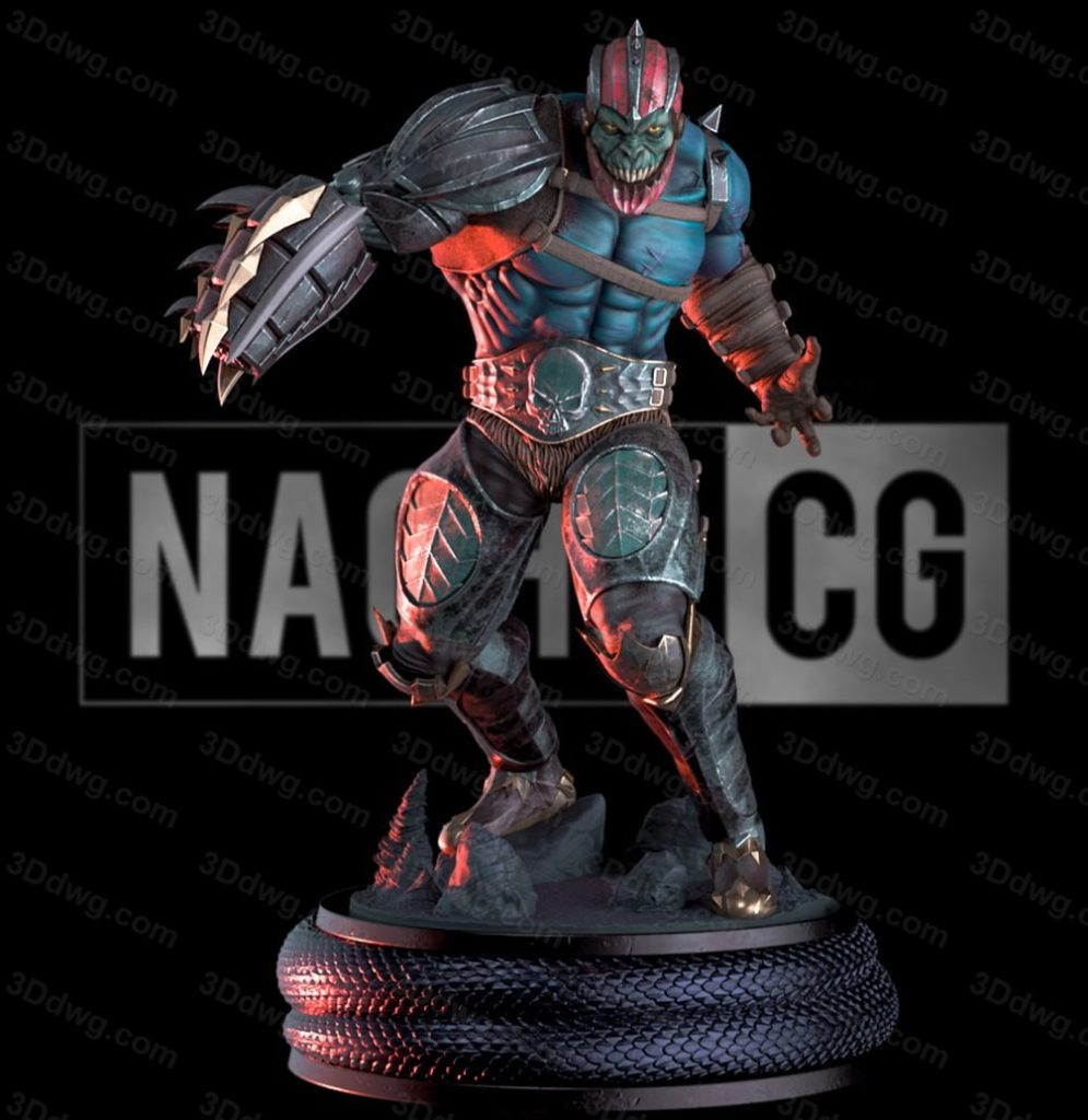 Nacho CG 宇宙的巨人希曼 铁嘴兵-P站图纸收藏馆