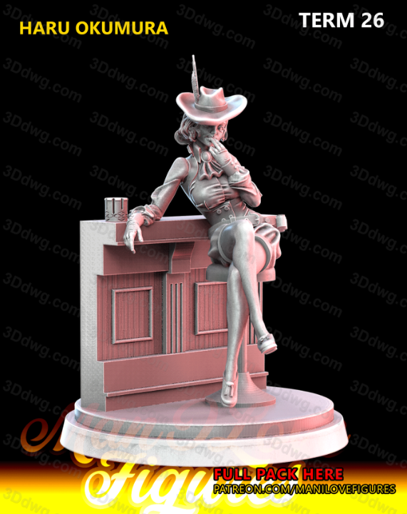 Man I Love 女神异闻录 真宫寺春-P站图纸收藏馆