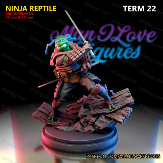 Man I Love 忍者神龟 里奥-P站图纸收藏馆