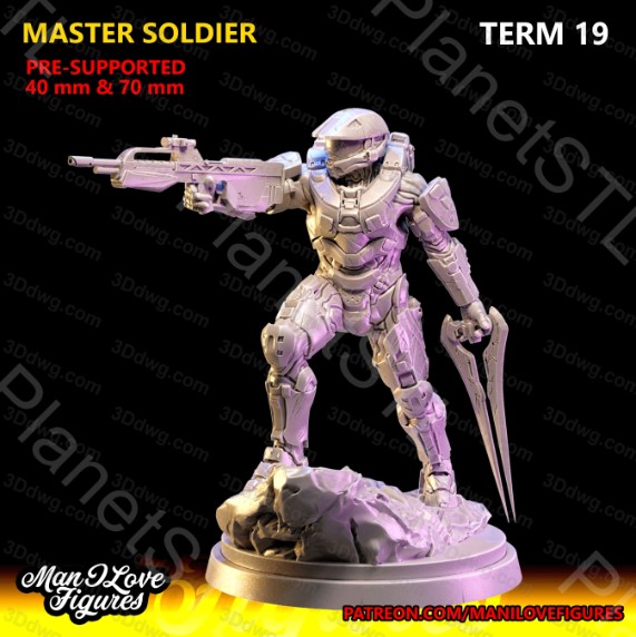 Man I Love 光环 士官长-P站图纸收藏馆