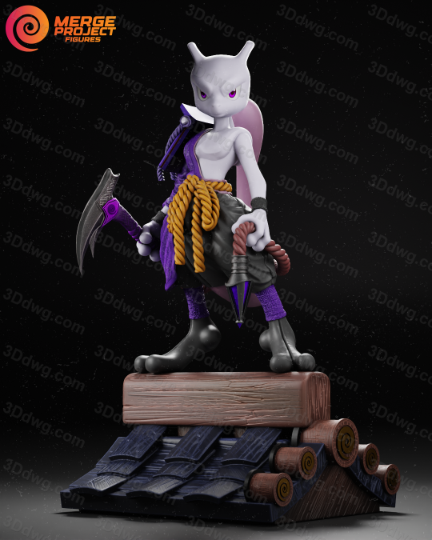 MPF 精灵宝可梦 超梦-P站图纸收藏馆