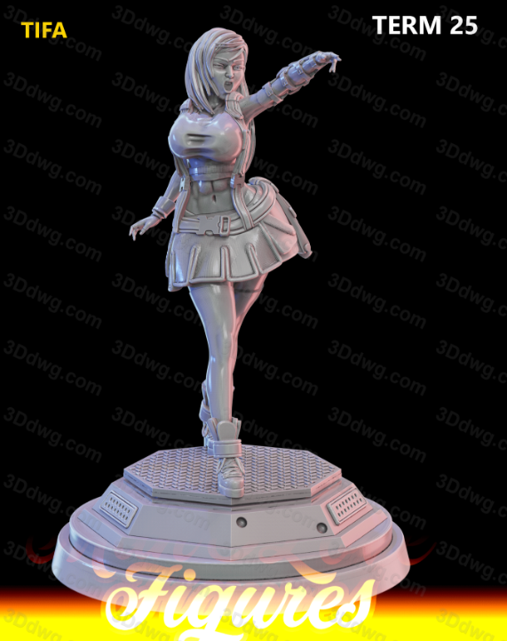 Man I Love 最终幻想 蒂法·洛克哈特-P站图纸收藏馆