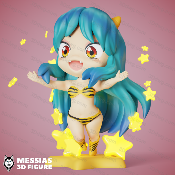 Messias 3D 福星小子 亚格妮斯·拉姆-P站图纸收藏馆