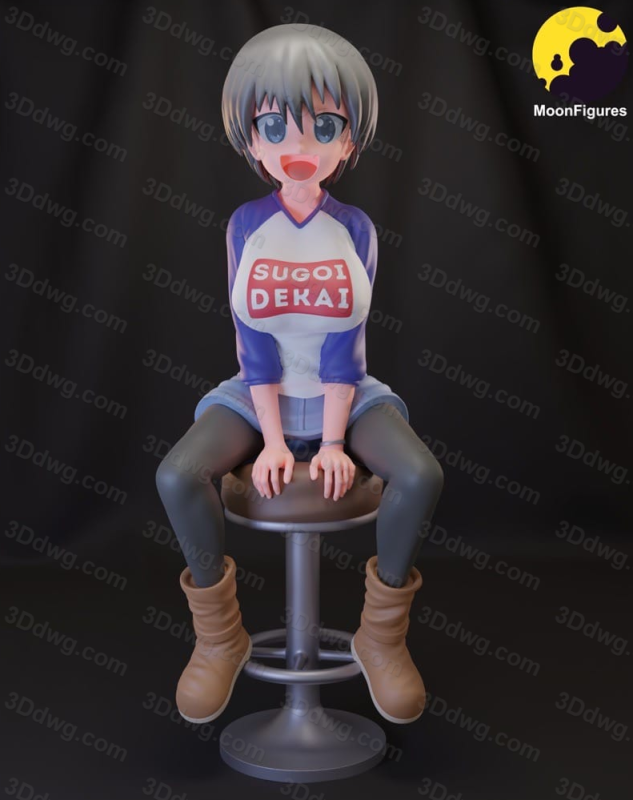 Moon Figures 宇崎学妹想要玩 宇崎花-P站图纸收藏馆