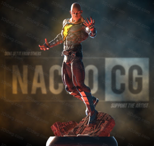 Nacho CG DC漫画 黑亚当-P站图纸收藏馆