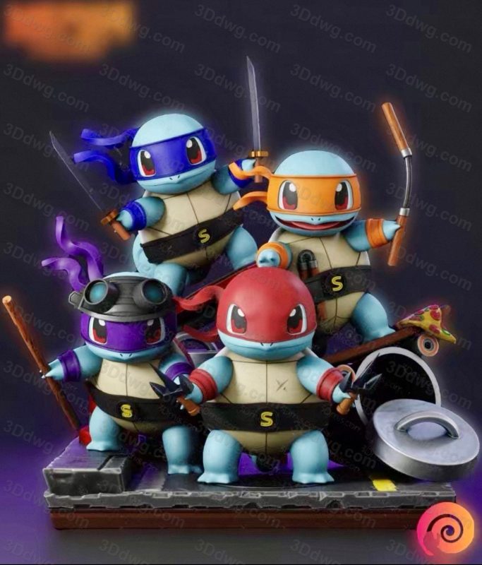 MPF 忍者神龟-P站图纸收藏馆