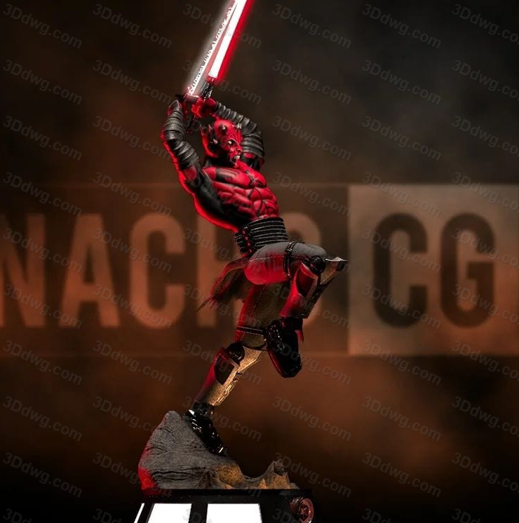 Nacho CG 星球大战 达斯·摩尔-P站图纸收藏馆