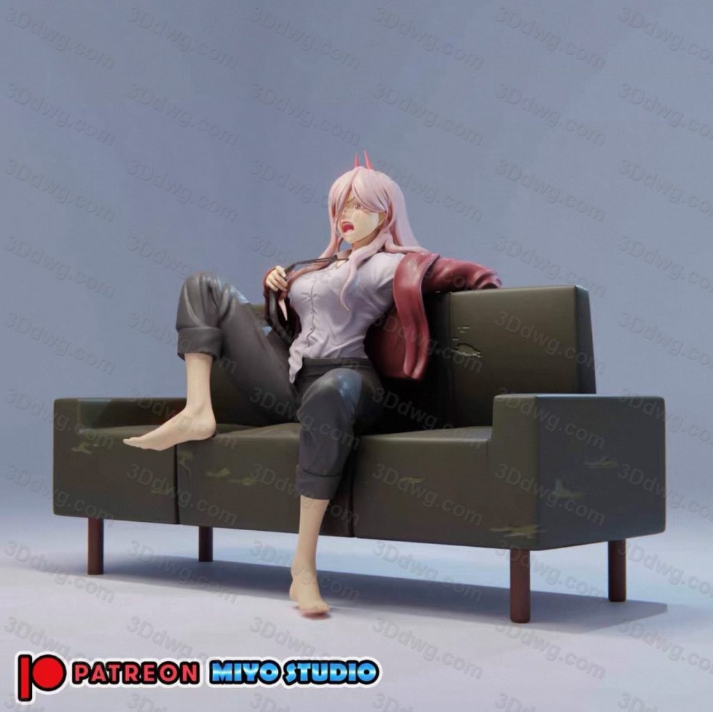 Miyo Studio 链锯人 帕瓦-P站图纸收藏馆