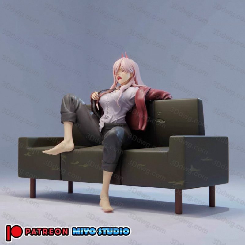 Miyo Studio 链锯人 帕瓦-P站图纸收藏馆