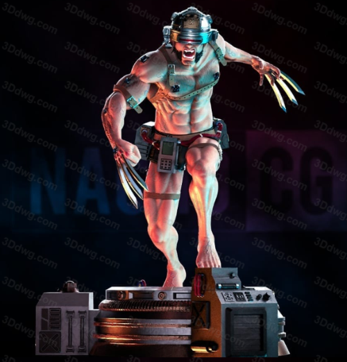 Nacho CG 漫威 X战警 金刚狼-P站图纸收藏馆