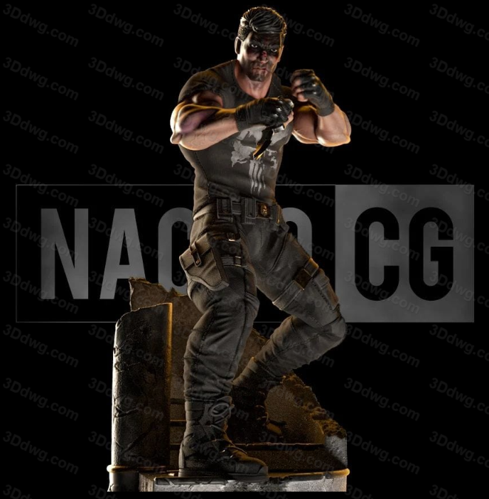 Nacho CG 漫威 惩罚者-P站图纸收藏馆