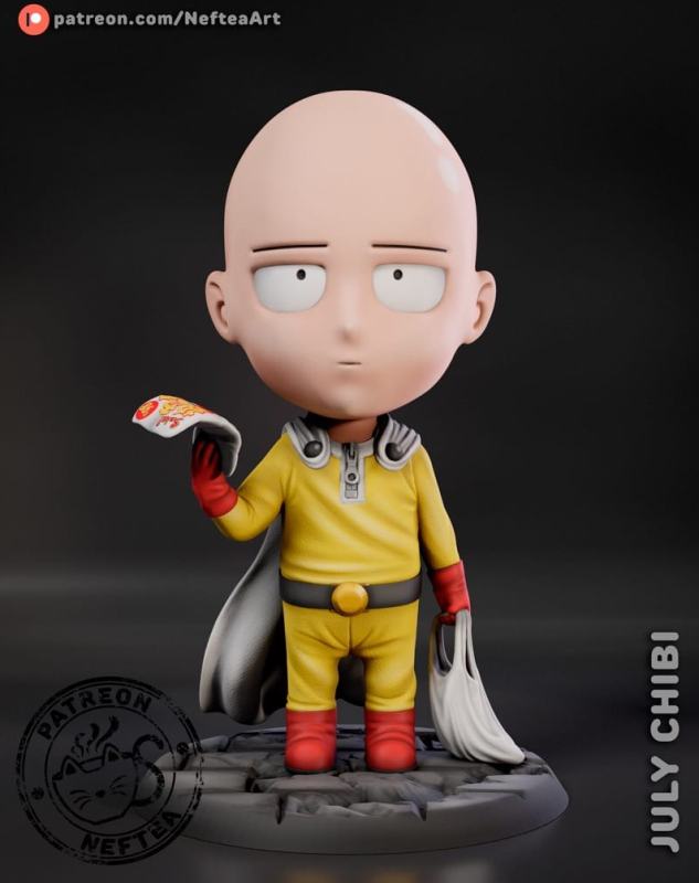 Neftea 一拳超人 埼玉-P站图纸收藏馆