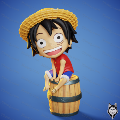 Messias 3D 海贼王 路飞-P站图纸收藏馆