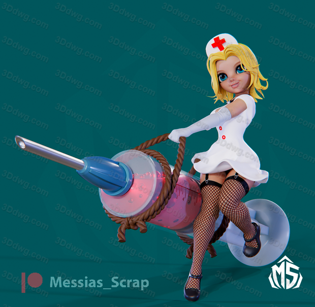 Messias 3D 护士-P站图纸收藏馆