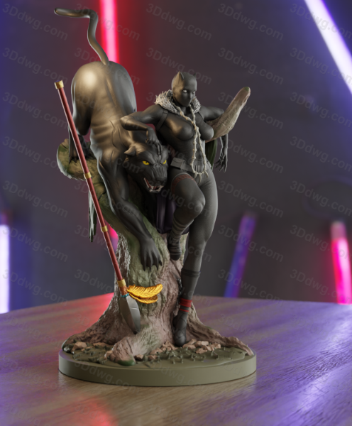 Momoji 漫威 黑豹 苏里-P站图纸收藏馆