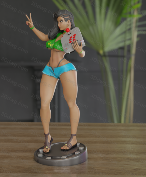 Momoji 街头霸王 松田劳拉-P站图纸收藏馆