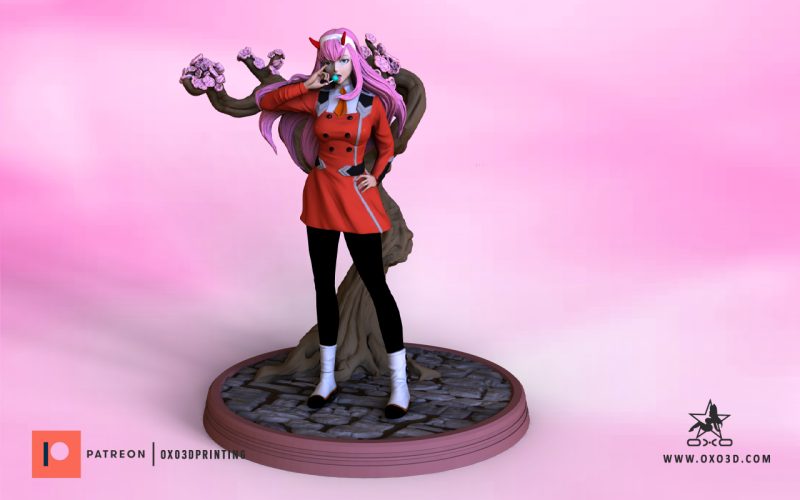 OXO3D 亲爱的弗兰克斯 零二-P站图纸收藏馆