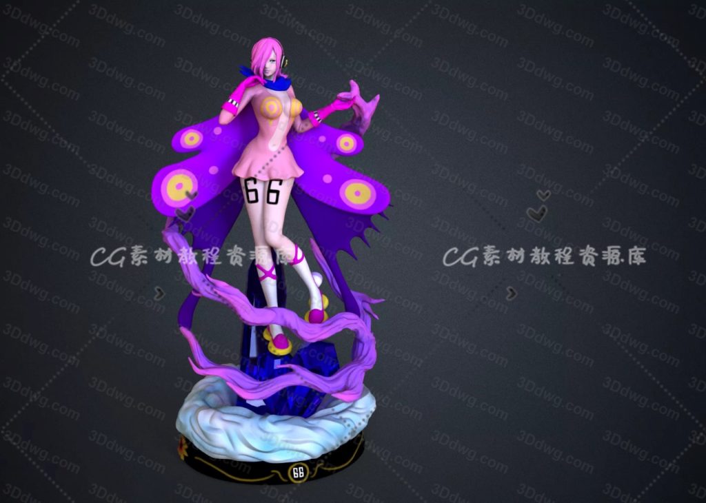 OXO3D 海贼王 文斯莫克·蕾玖-P站图纸收藏馆