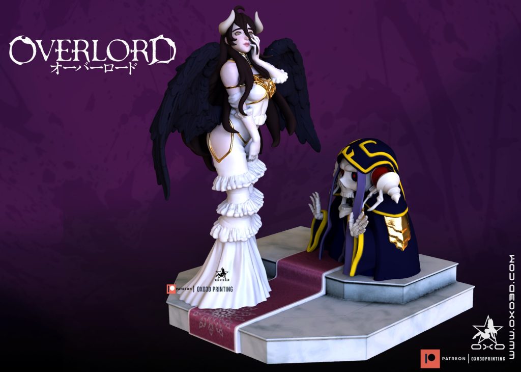 OXO3D 纳萨力克之王 雅儿贝德-P站图纸收藏馆