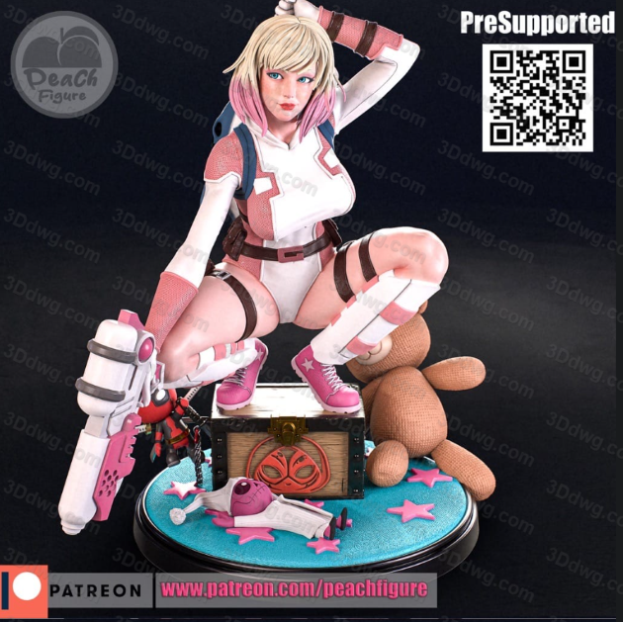 Peach Figure 漫威 格温侍-P站图纸收藏馆