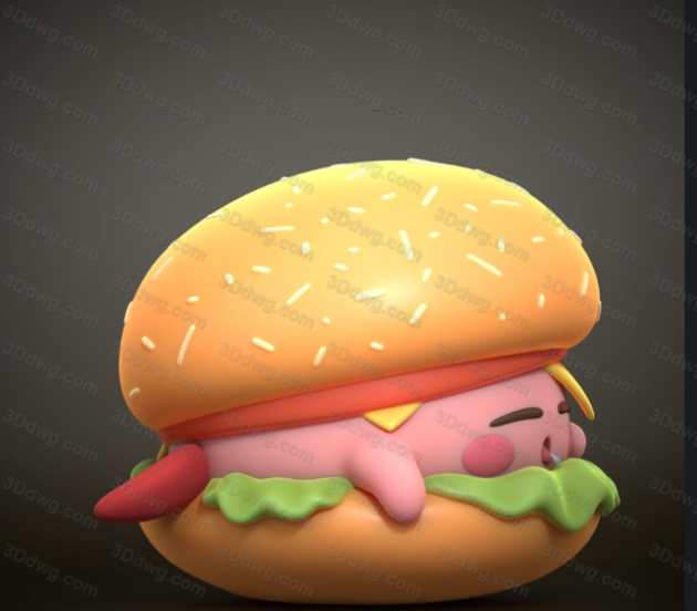 Raven Eye 星之卡比 汉堡卡比-P站图纸收藏馆