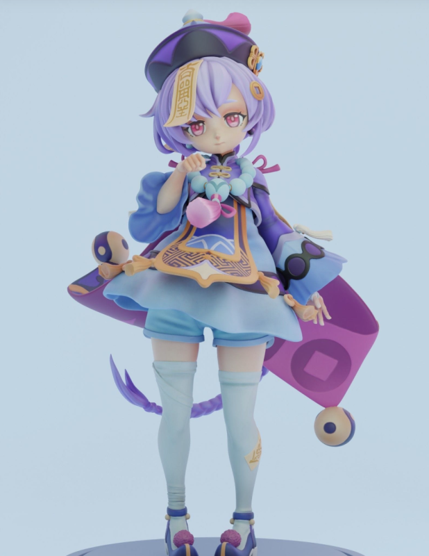 Rubim 原神 七七-P站图纸收藏馆