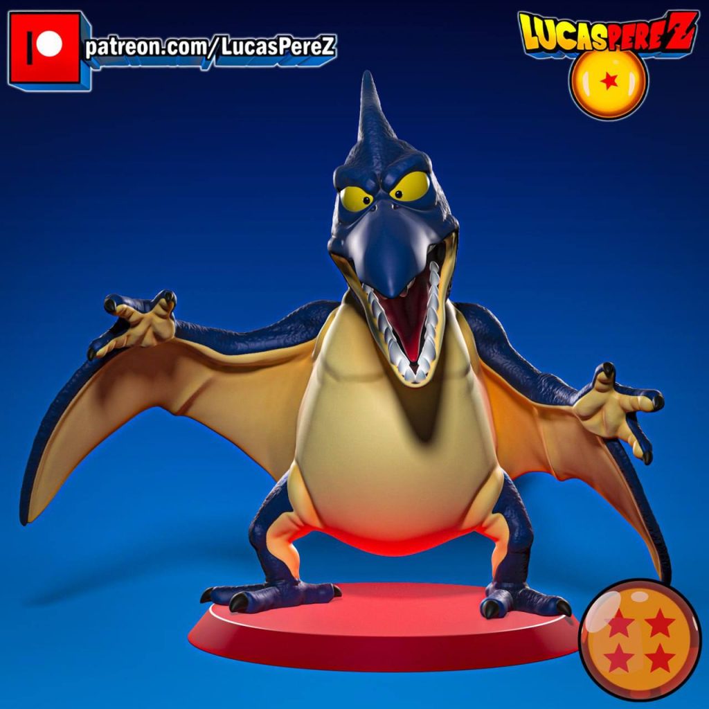 Lucas Perez 龙珠 翼手龙-P站图纸收藏馆