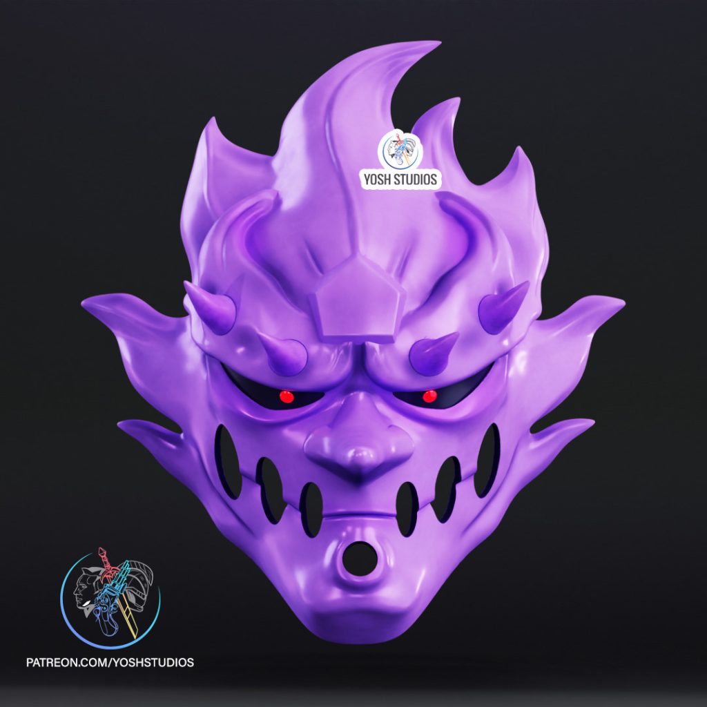 Yosh Naruto Susano Mask-P站图纸收藏馆