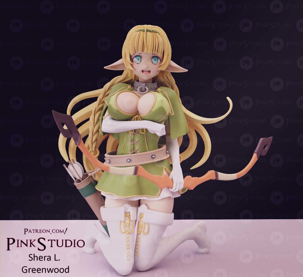 Pink Studio 异世界魔王与召唤少女的奴隶魔术 塞拉·L·格林伍德-P站图纸收藏馆